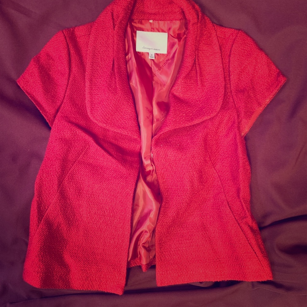 COPY - Classiques entier short sleeved wool jacket